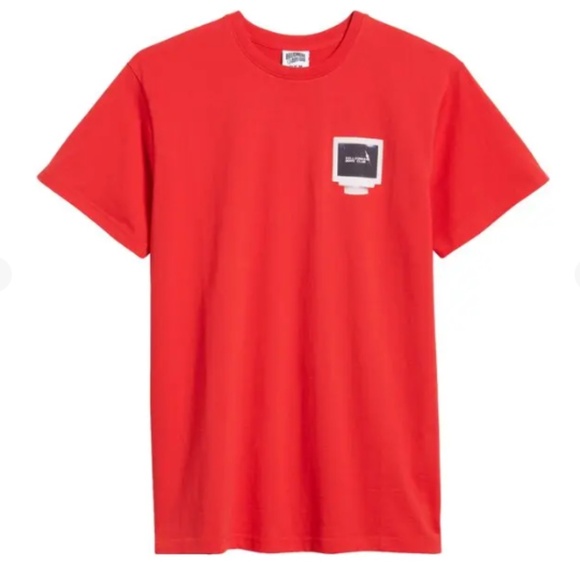 BILLIONAIRE BOYS CLUB  VDU SS TEE - RED S - Picture 1 of 5